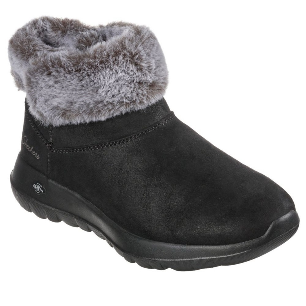 Sketchers: “On the Go Joy Boot” women’s 8 Black NWOT